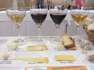 OId World/New World Wine and Cheese